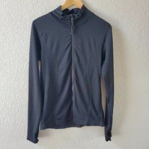 FREE W/ PURCHASE Flawed Fabletics black seamless jogging jacket